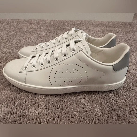 Gucci ACE Classic White Leather Sneakers BRAND NEW - Picture 3 of 11